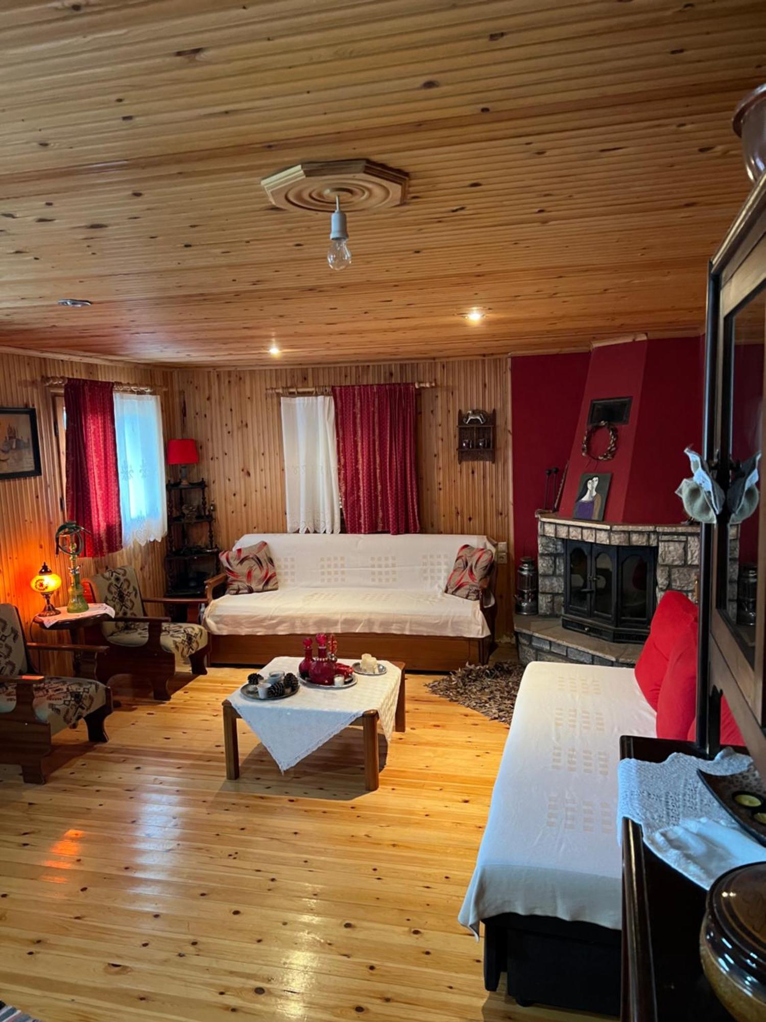 Traditional Wooden Apartment Koutsodímos المظهر الخارجي الصورة