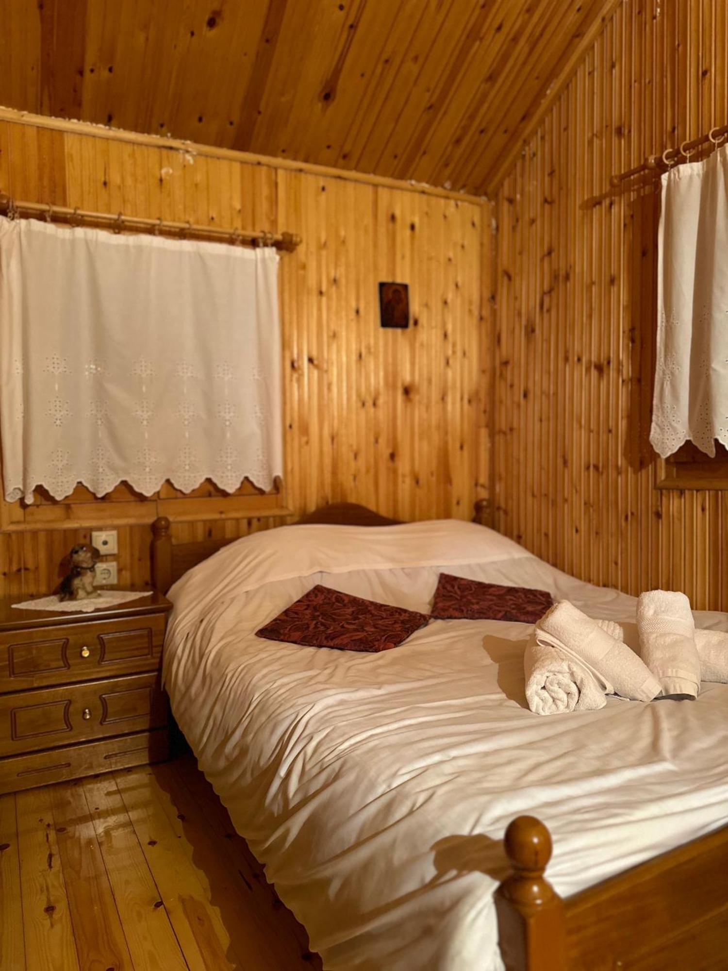 Traditional Wooden Apartment Koutsodímos المظهر الخارجي الصورة
