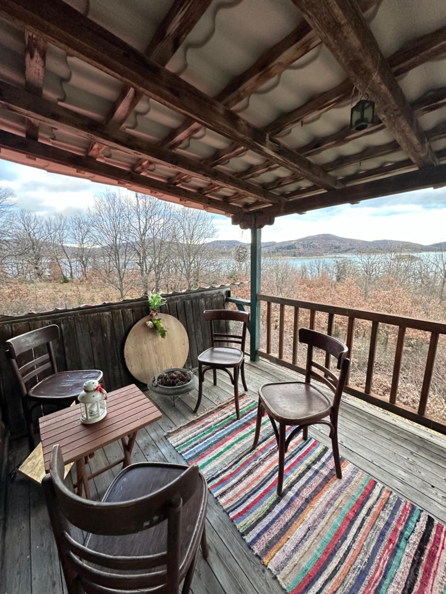 Traditional Wooden Apartment Koutsodímos المظهر الخارجي الصورة